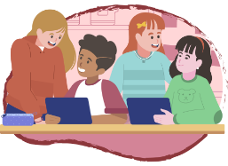 Classroom Teacher and few students